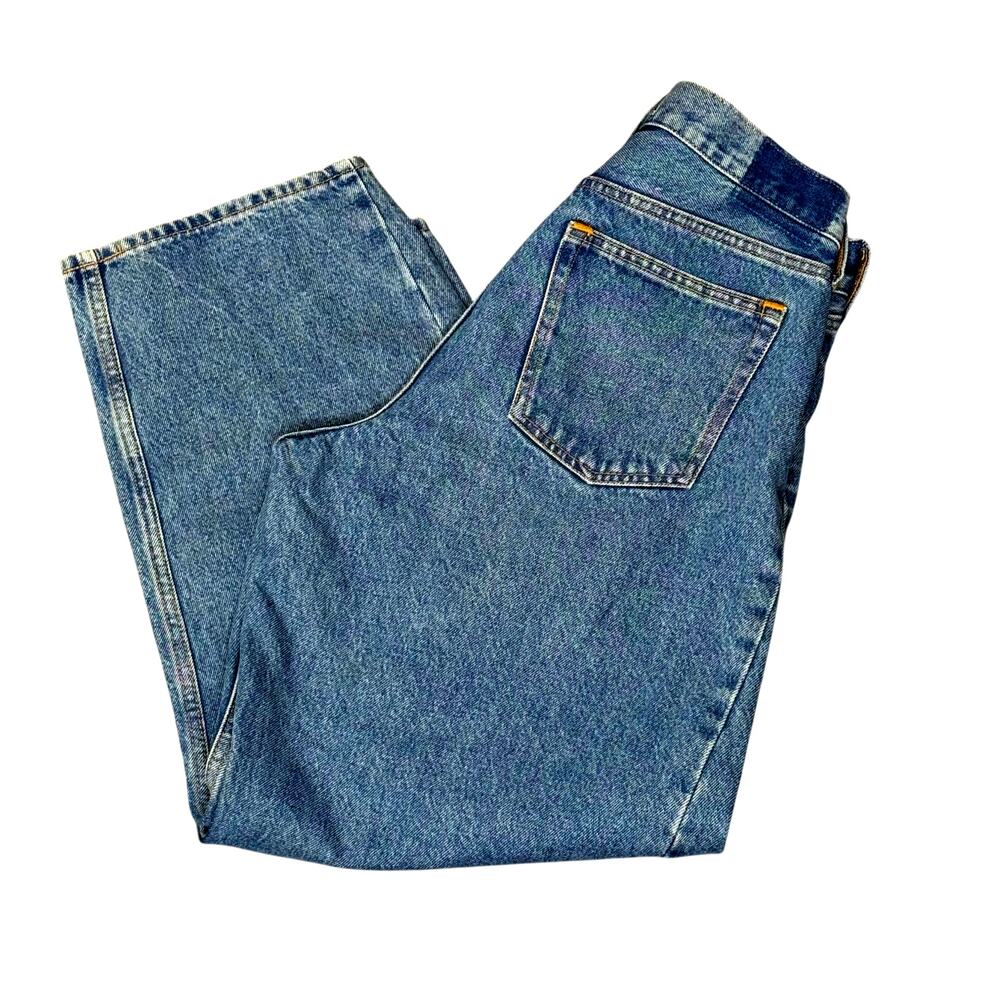 Abercrombie & Fitch Women's The Barrel Jean Mid-Rise Curve Love NWT Size 27R - Picture 8 of 10